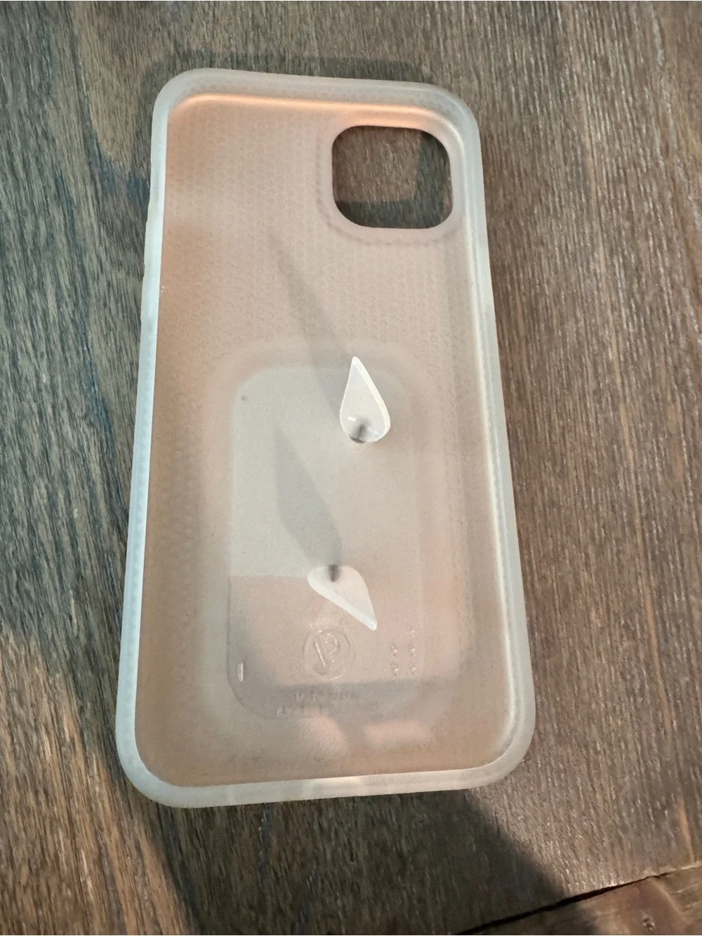 iPhone 14 plus Loopy Case Pastel Checkerboard Phone Case with Clear Loop Grip